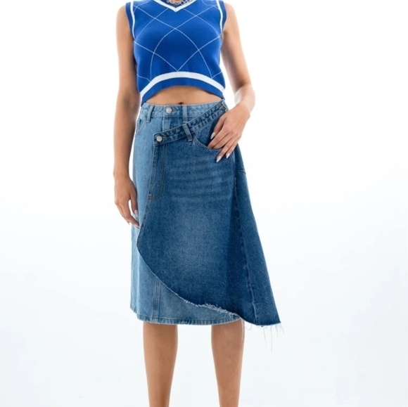 CAPE CLIQUE denim skirt - Picture 3 of 6
